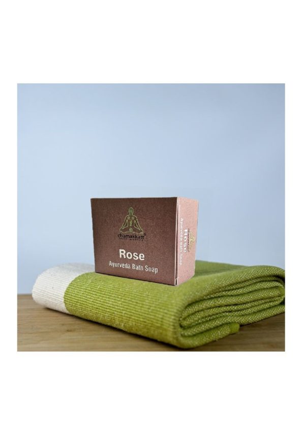 Rose Ayurveda Soap 100gm (Pack of 4)